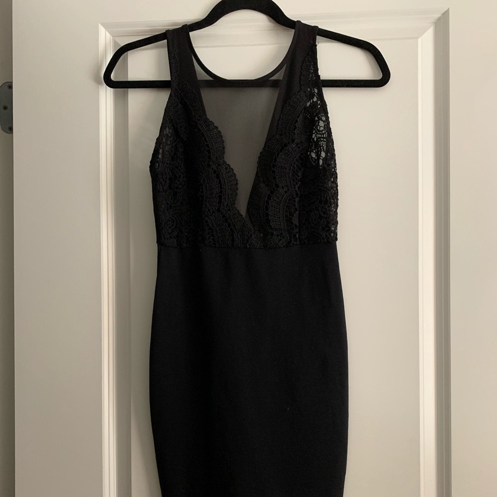 Black Midi Dress